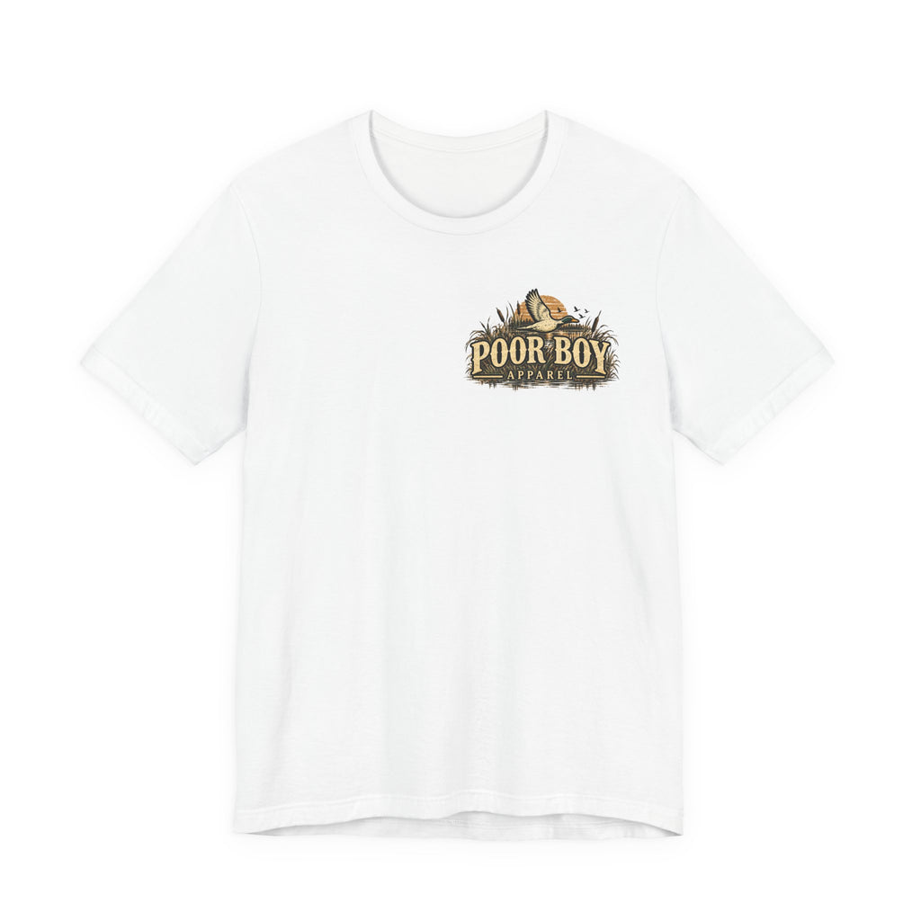 Fly Around Find Out Tee — Vintage Duck Hunting Graphic T-Shirt