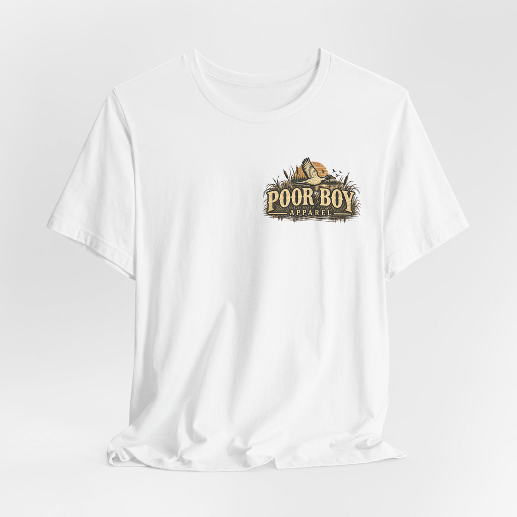 Fly Around Find Out Tee — Vintage Duck Hunting Graphic T-Shirt